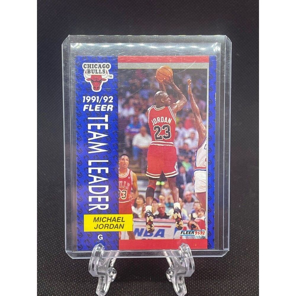 Michael Jordan Card 1991-92 Fleer #375